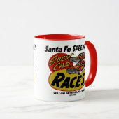 Mug Père Noël Fe Speedway, Willow Springs, IL 1953-199 (Devant droit)