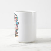 Mug Père Noël Festive Profitant De La Pause Bière (Centre)