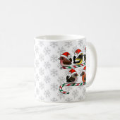 Mug Père Noël Finches (Devant droit)