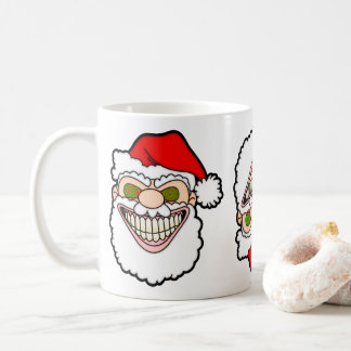 Mug Père Noël flippant Graphismes Screwball