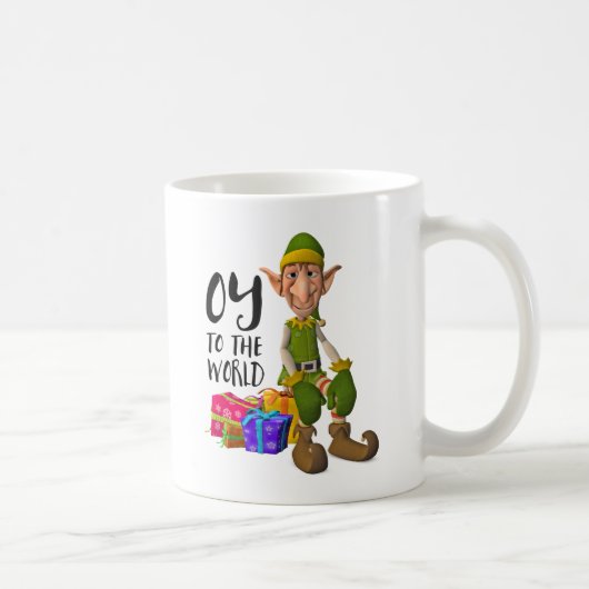 Mug Père Noël Funny Elf Christmas (Droite)