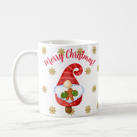 Mug Père Noël Gnome (Gauche)