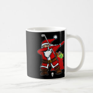 Mug Père Noël golf dabbing Noël Hip Hop Dab Danse Gif