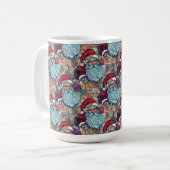Mug Père Noël graffiti (Devant gauche)
