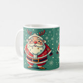 Mug père Noël gras (Devant gauche)