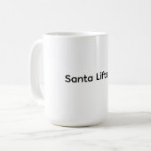Mug Père Noël Gym de Noël (Devant gauche)