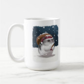 Mug Père Noël hamster (Gauche)
