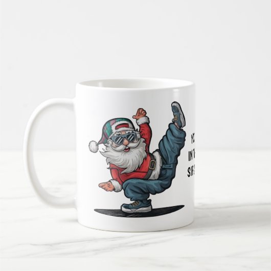 Mug Père Noël Hip hop (Gauche)