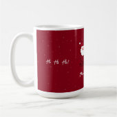 Mug Père Noël Joyeux Noël Classique (Gauche)