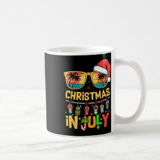 Mug Père Noël Lunettes de soleil Plage Noël en Juillet