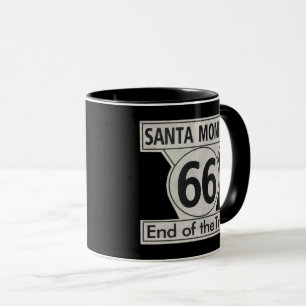 Mug Père Noël Monica Fin de la Route 66