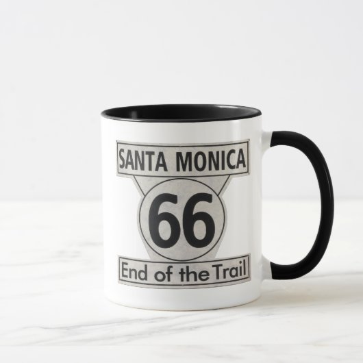 Mug Père Noël Monica Fin de la Route 66 (Droite)