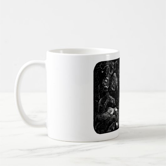 Mug Père Noël Muerte (faucheuse mexicaine) (Gauche)