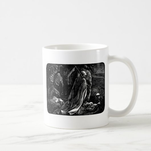 Mug Père Noël Muerte (faucheuse mexicaine) (Droite)