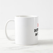 Mug Père Noël ne croit pas (Gauche)