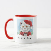 Mug Père Noël Paws (Gauche)