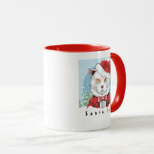 Mug Père Noël Paws (Devant droit)