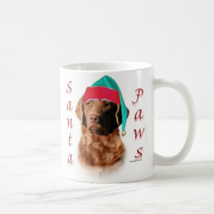 Mug Père Noël Paws Retriever de la baie Chesapeake
