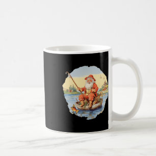Mug Père Noël pêche Noël en juillet pêcheur d'été 
