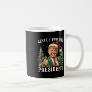 Mug Père Noël Président favori Funny Trump Noël X