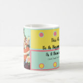 Mug Père Noël rétro, biscuits et lait, et caniche dans (Centre)