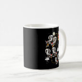 Mug Père Noël Riding Skunk Christmas (Devant droit)