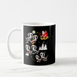 Mug Père Noël Riding Skunk Christmas