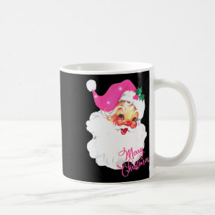Mug Père Noël Rose Vintage Noël Rose