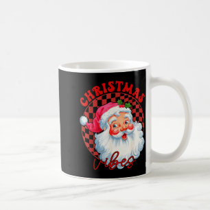 Mug Père Noël rouge ambiance Noël vintage Nk Père Noël