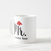 Mug Père Noël Rouge M. (Devant gauche)