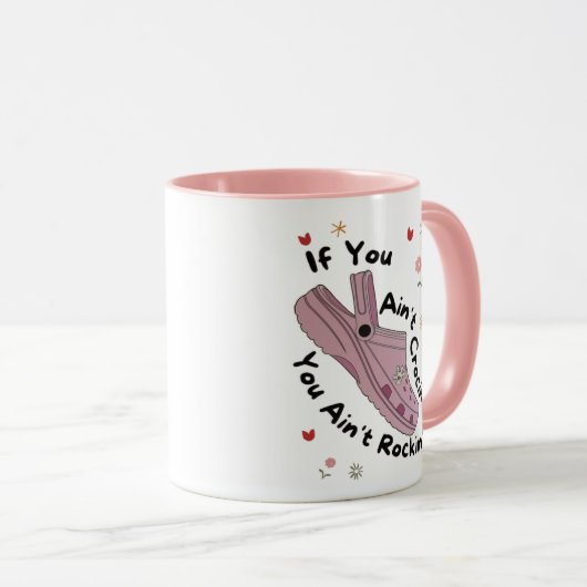 Mug Père Noël Secret, si vous n'êtes pas Crocin, vous (Devant droit)