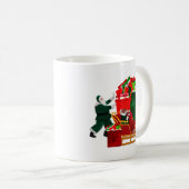Mug Père Noël s'empare de sa sleigh (Devant droit)