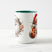 Mug Père Noël s'en sort (Centre)