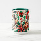 Mug Père Noël s'en sort (Centre)