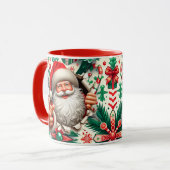 Mug Père Noël s'en sort (Devant gauche)