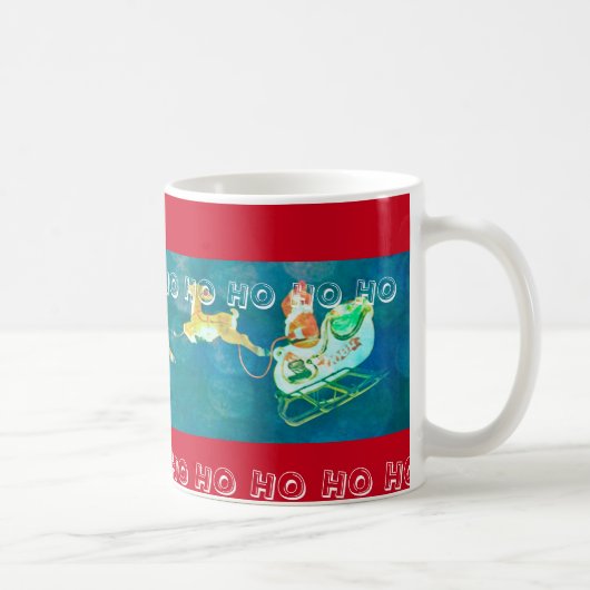 Mug Père Noël Sleigh (Droite)