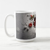 Mug père Noël Smash 3D (Gauche)