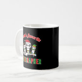 Mug Père Noël Sonographe favori Xmas Ultrasound Tech (Devant gauche)