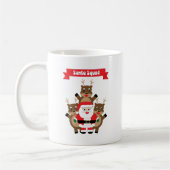 Mug Père Noël Squad Reindeer drôle (Gauche)