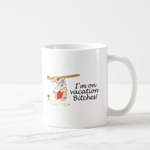 Mug Père Noël surfant