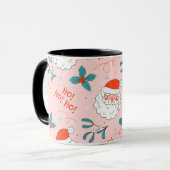 Mug Père Noël tout sur imprimer Collection Joyful Grem (Devant gauche)