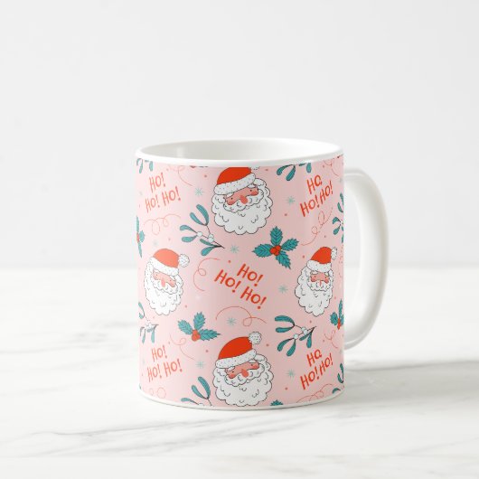 Mug Père Noël tout sur imprimer Collection Joyful Grem (Devant droit)