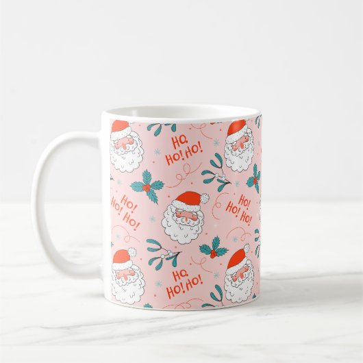 Mug Père Noël tout sur imprimer Collection Joyful Grem (Gauche)