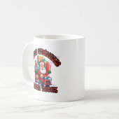 Mug Père Noël Trucker Kids Christmas Festive Holiday M (Devant gauche)
