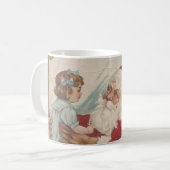 Mug Père Noël vintage (Devant gauche)
