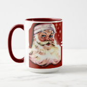 Mug Père Noël vintage (Gauche)