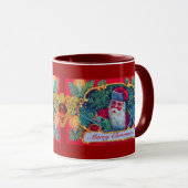 MUG PÈRE NOËL VINTAGE (Devant droit)