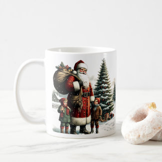 Mug Père Noël vintage