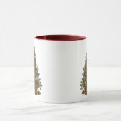 Mug Père Noël vintage et sapin de Noël (Centre)