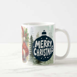 Mug Père Noël vintage Noël avec une fête de vacances c